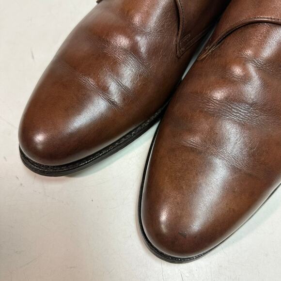 NEW HEELS Crockett & Jones x Brooks Brothers Single Monk Brown Made England 11 main image 5